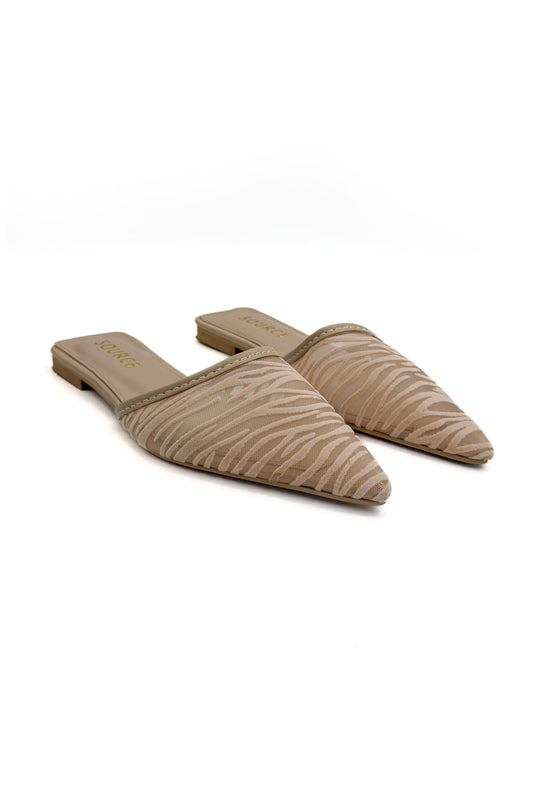 Nude Whisper Mesh Slippers Source
