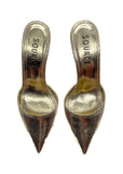 Gold Isabelle Serpent Heels Source
