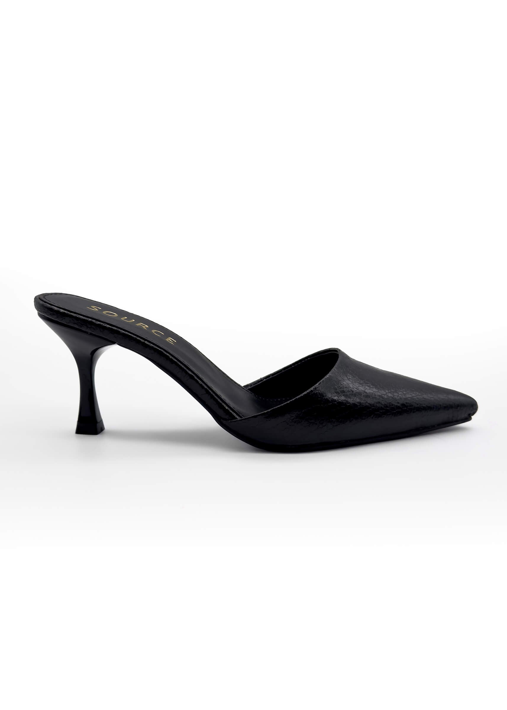 Black Ira Viper Heels