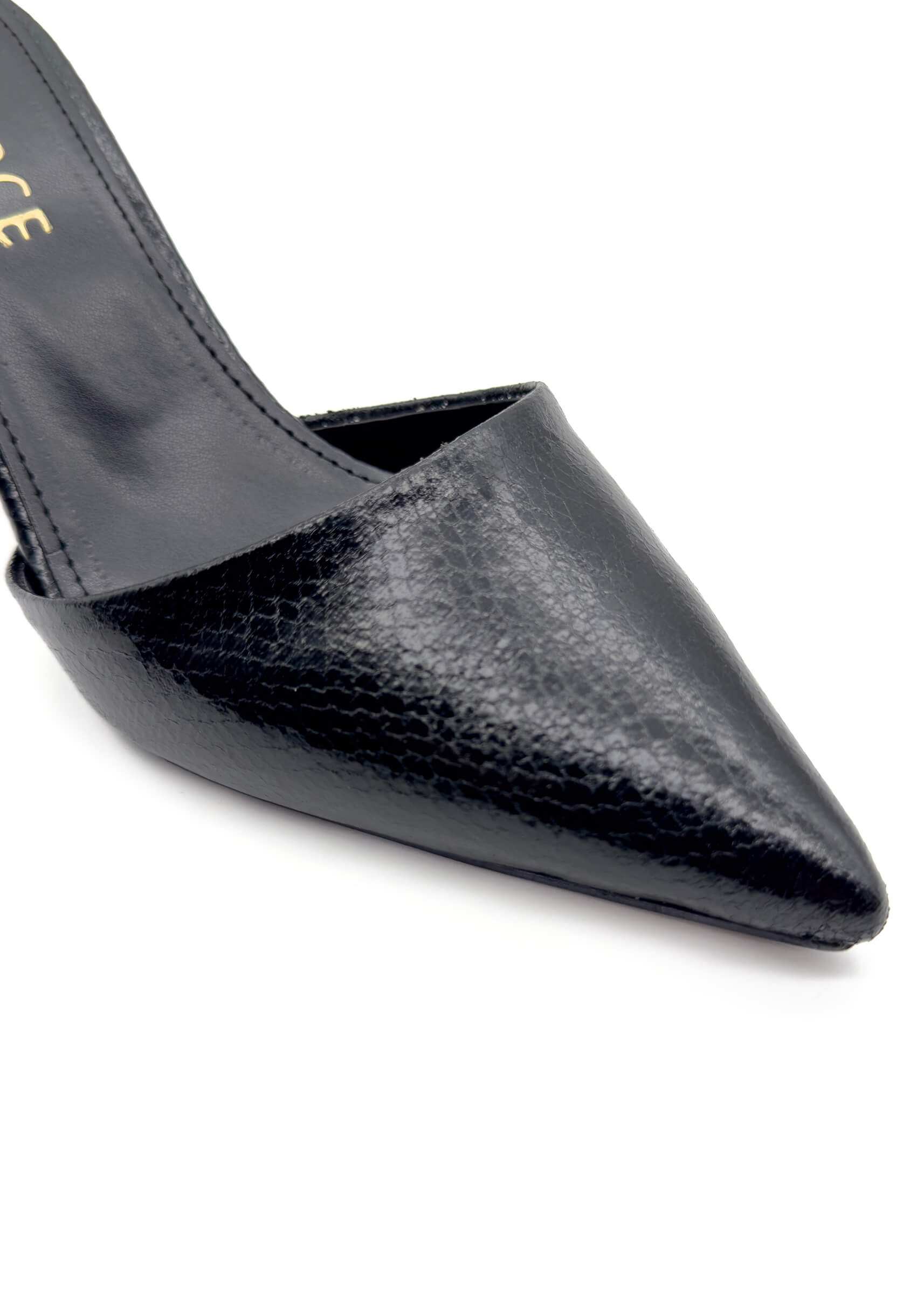 Black Ira Viper Heels