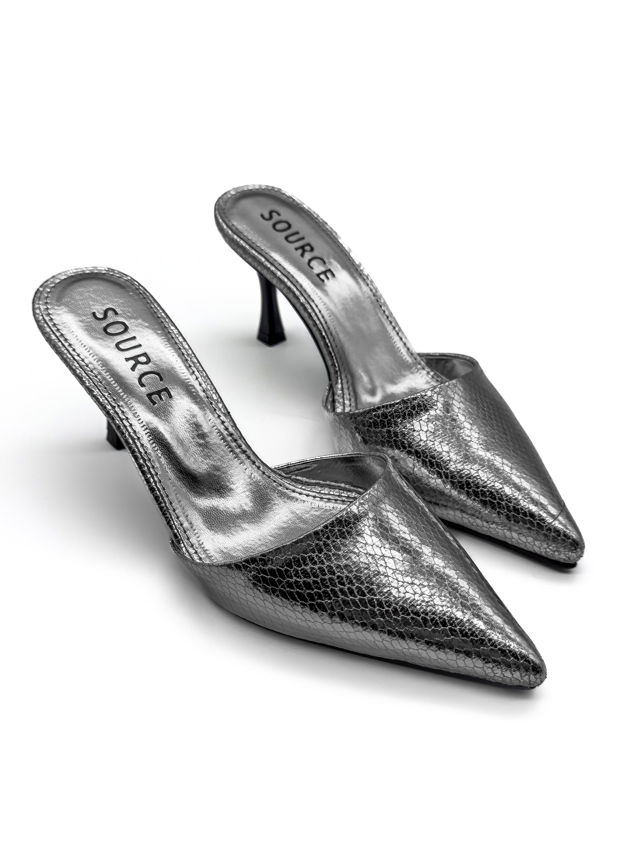 Silver Esabella Night Heels Source