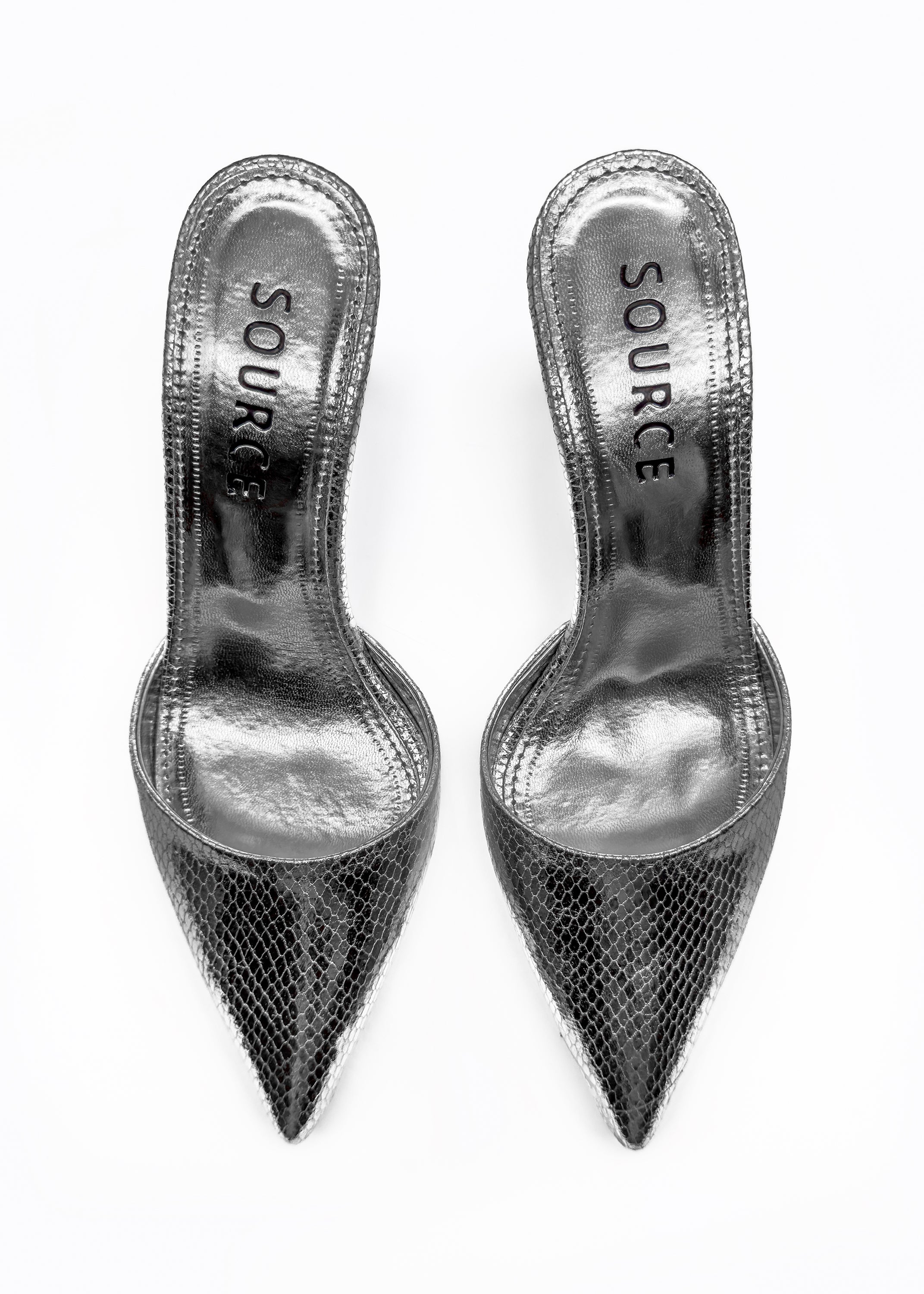 Silver Esabella Night Heels Source