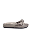 Metallic Rose Twist Comfort Slides Source