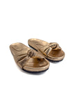 Golden Hour Knot Comfort Slides Source