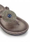 Charcoal Bella Luxe Charm Slippers Source