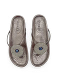 Charcoal Bella Luxe Charm Slippers Source