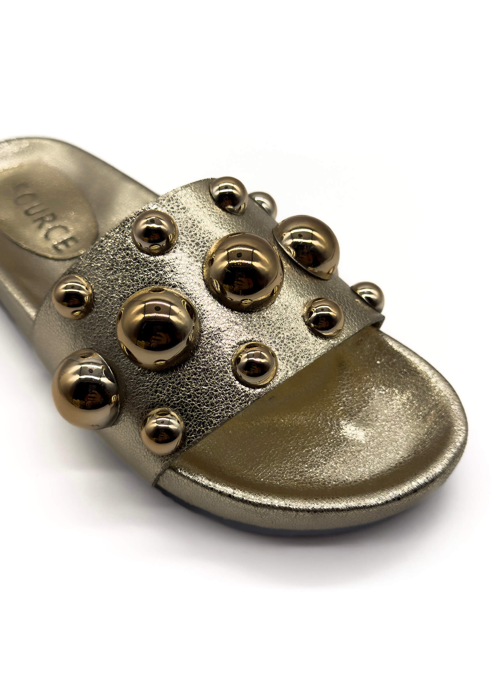 Gold Isabelle Bold Slide