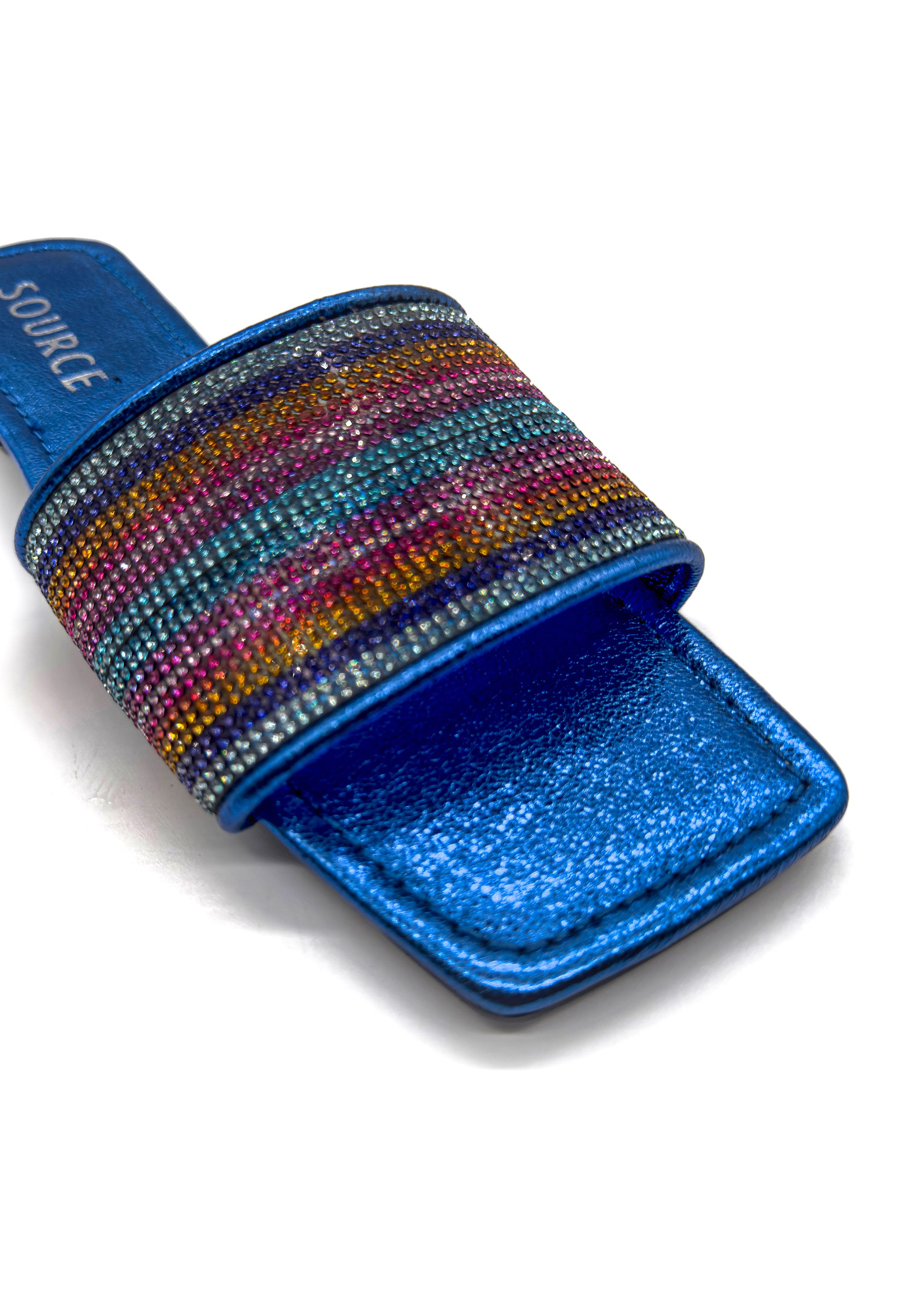 Electric Bella Crystal Stripe Slide Source