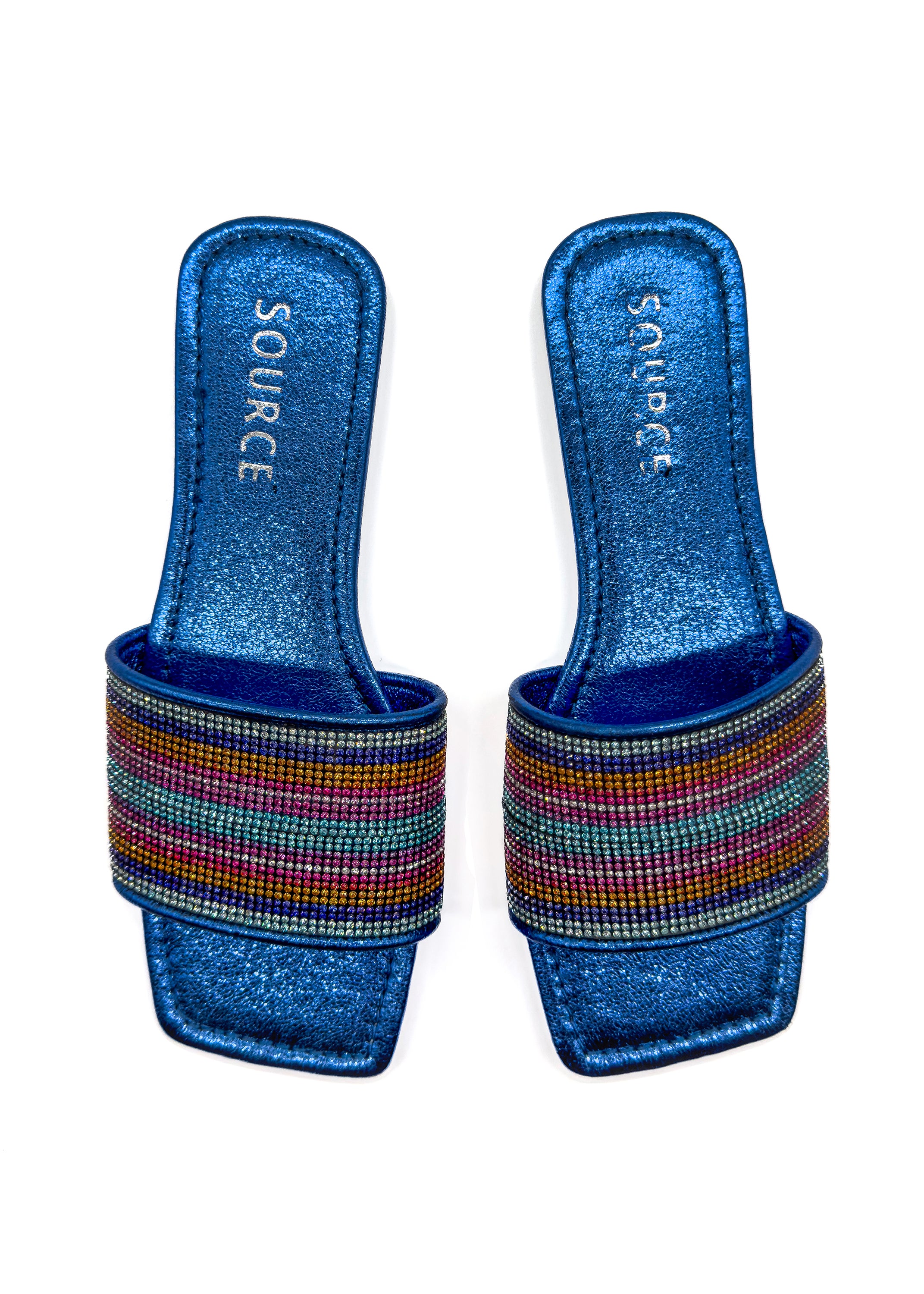Electric Bella Crystal Stripe Slide Source