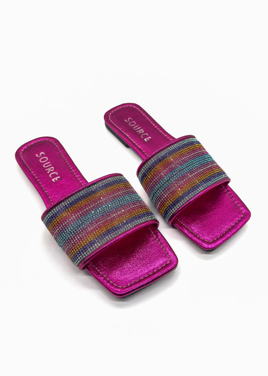Fuchsia Esabella Crystal Slide Source