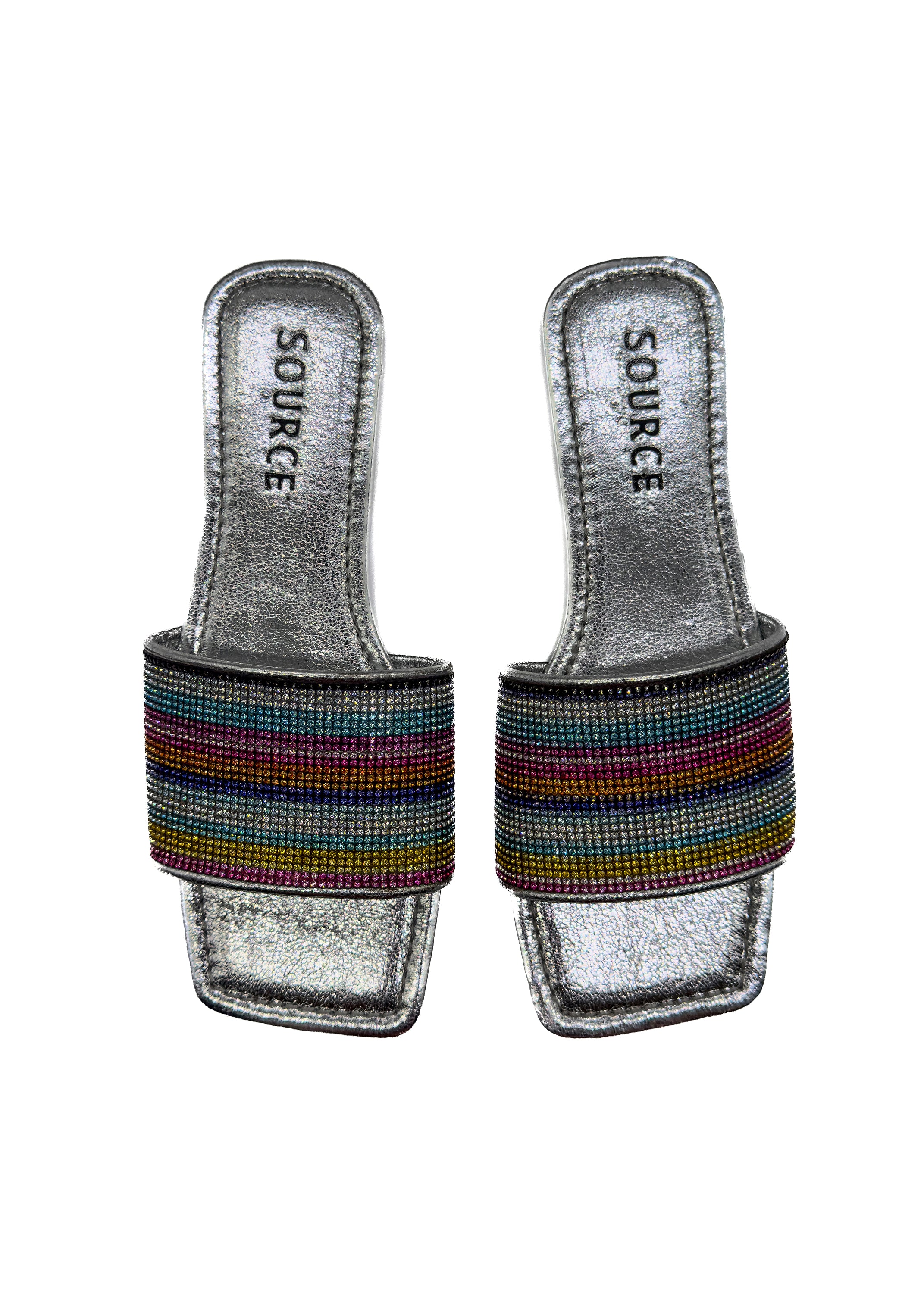 Silver Bella Crystal Slide Source