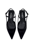 Black Esabella Slingback Flat Source