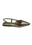 Gold Isabelle Slingback Flat Source