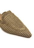 Nude Temptation Textured Pointed Mules Source