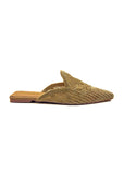 Champagne Bloom Embroidered Pointed Mules Source