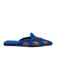 Royal Orbit Lace Pointed Mules Source