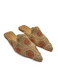 Ivory Glow Lace Pointed Mules Source