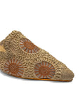 Ivory Glow Lace Pointed Mules Source