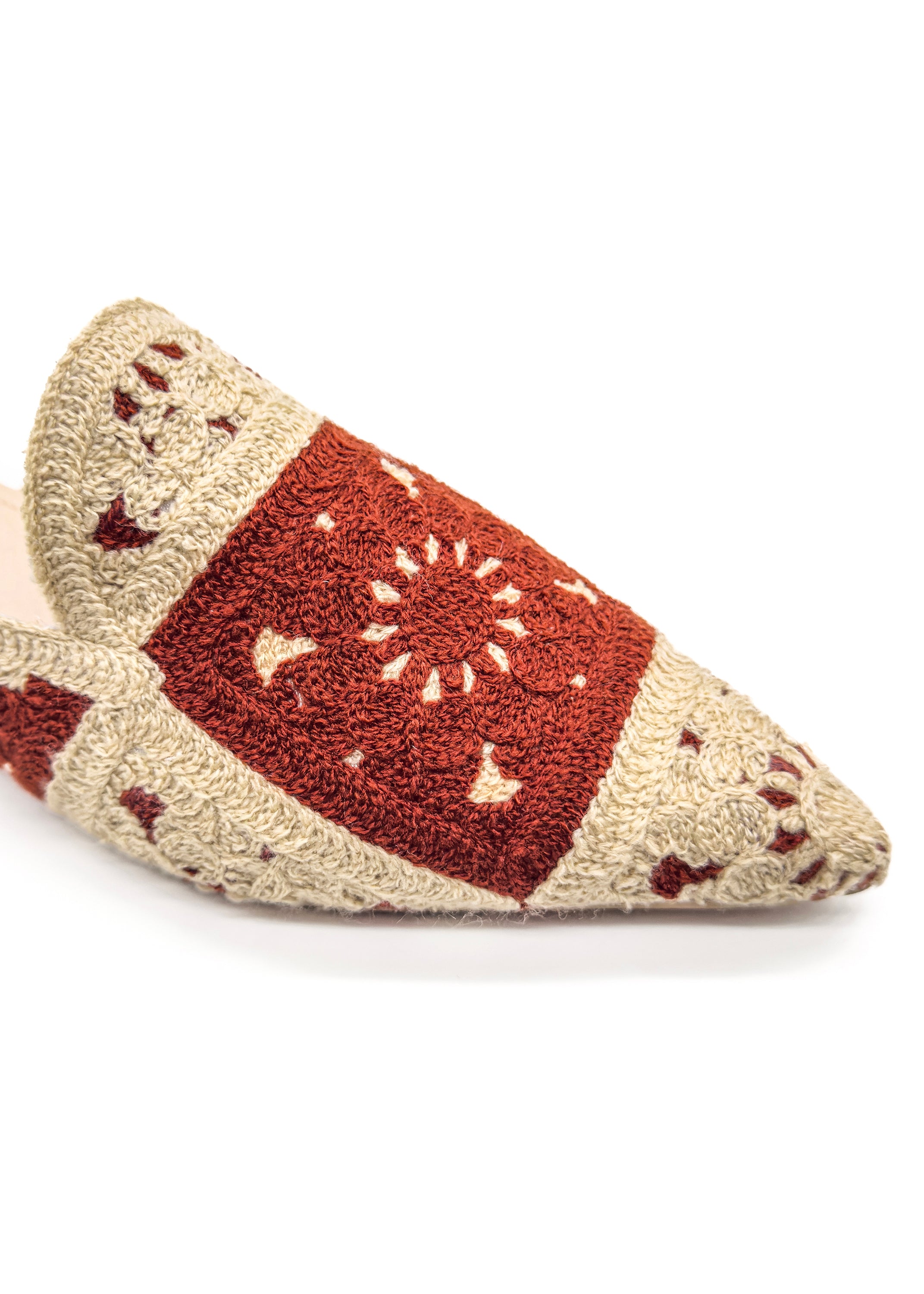Rust Esra Crochet Slides Source