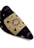 Black Bella Crochet Slides