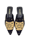 Black Bella Crochet Slides Source