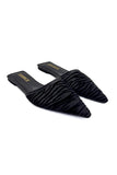 Black Tiger Mesh Slippers Source