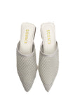 White Mesh Femme Slide Source