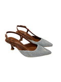 Braided Slingback Heel