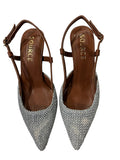 Braided Slingback Heel