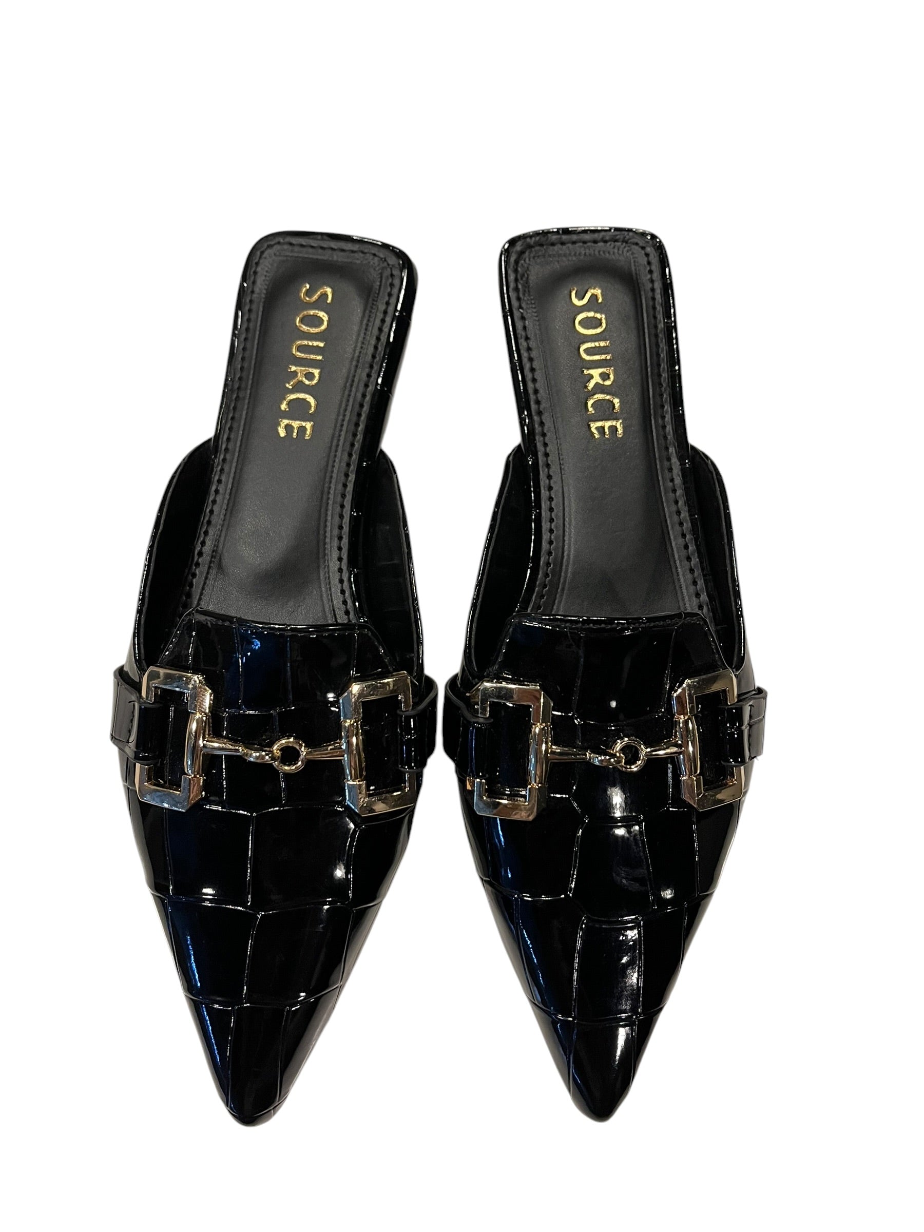 Link Leather Mule Source