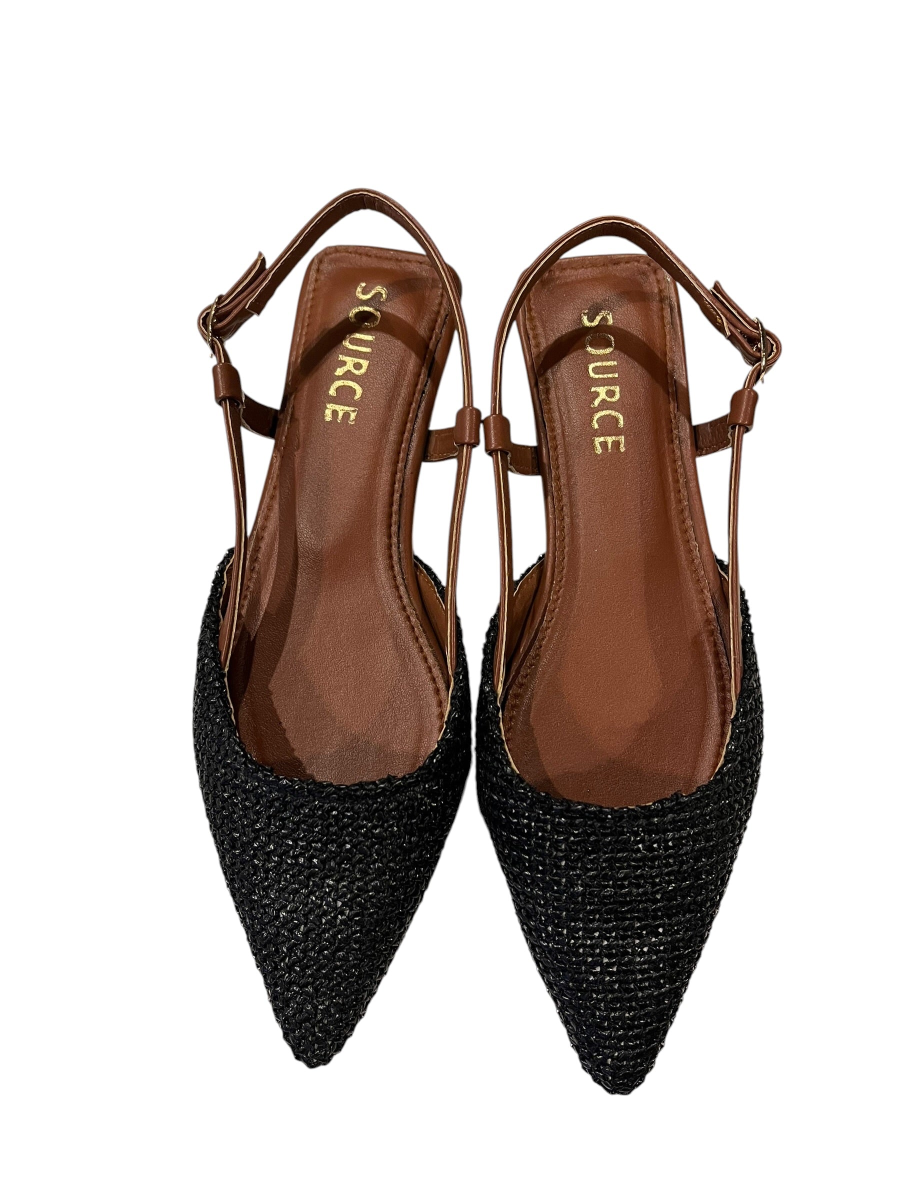 Braided Slingback Flat