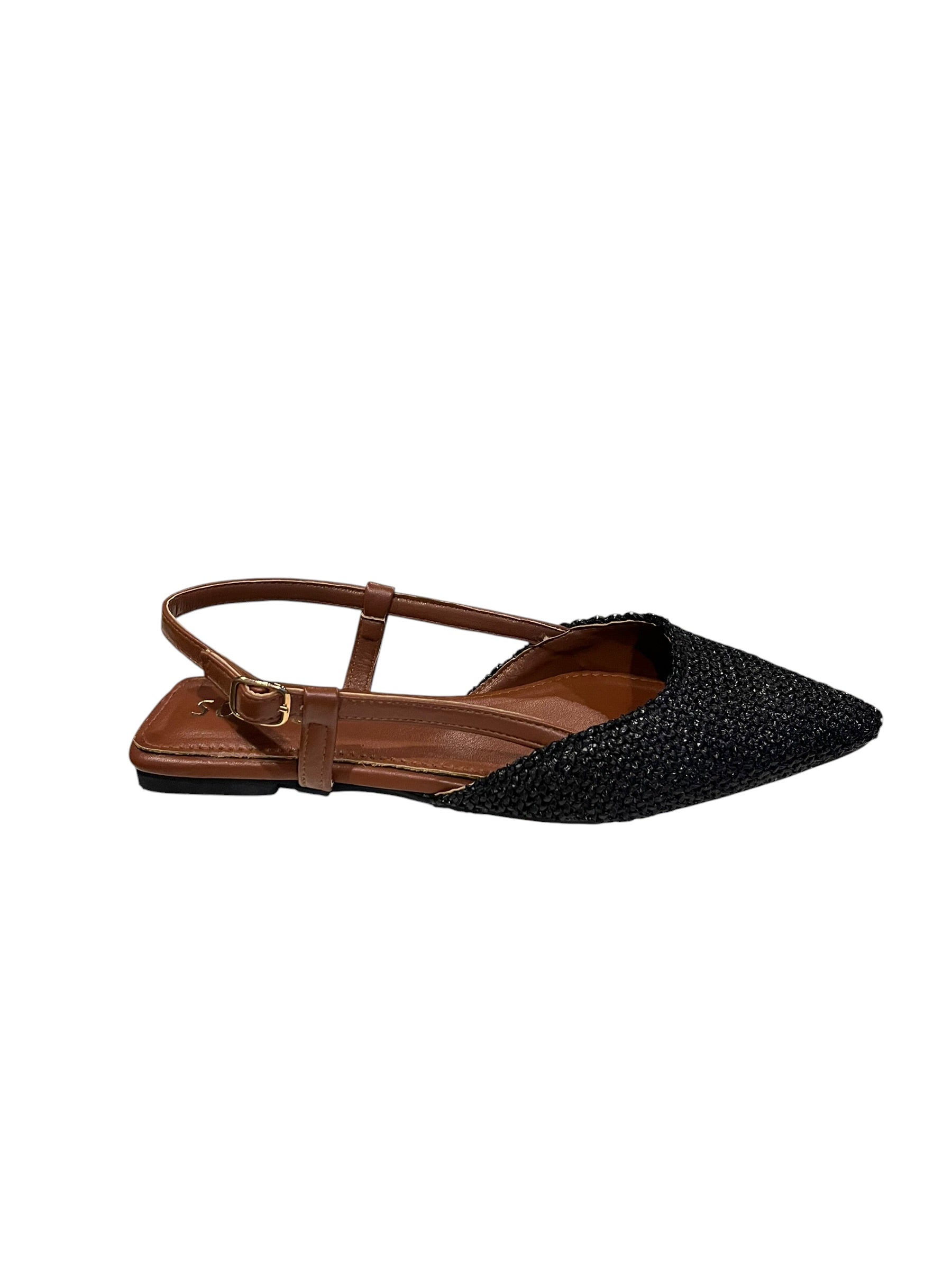 Braided Slingback Flat
