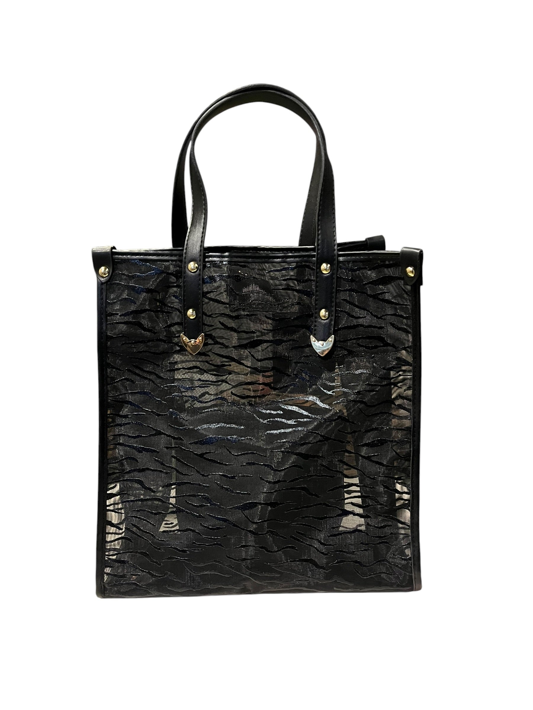 Metallic Pattern Tote