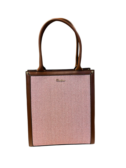 Pink Linen Tote Source