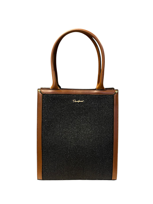 Black Linen Tote Source