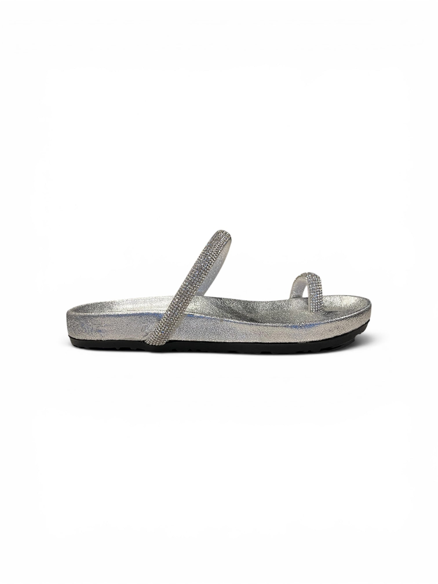 Crystal Toe Loop Slippers