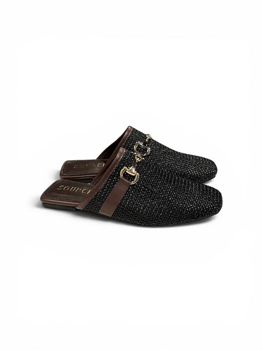 LOAFER MULE Black Source