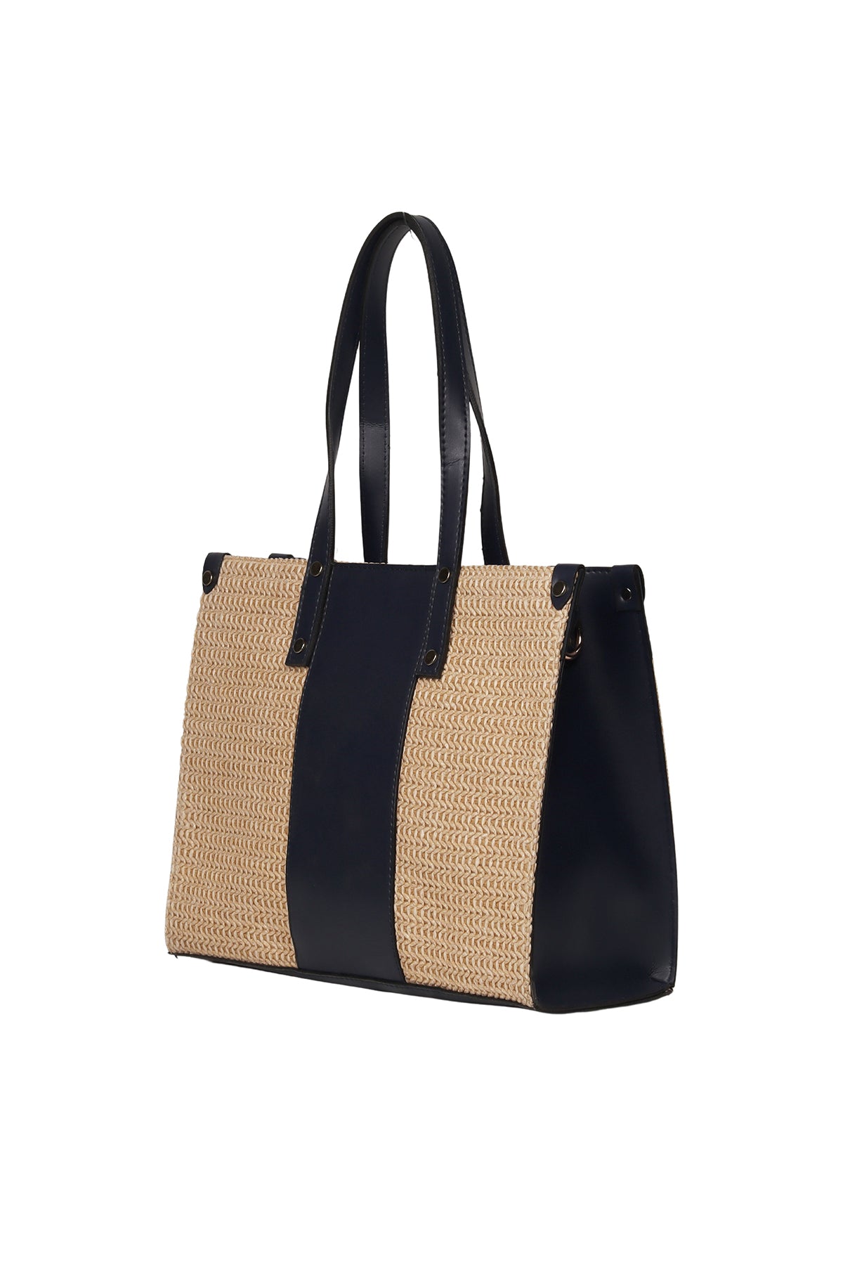 Deep Charcoal Strap Sasha Woven Shoulder Bag Source