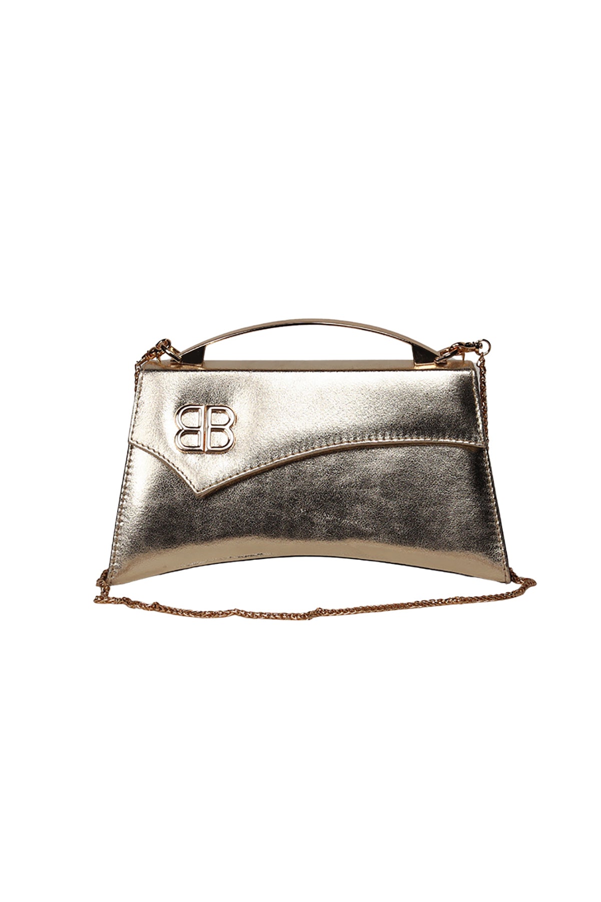 Gold Radiance Curve Clutch Source