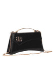 Black Midnight Curve Clutch Source