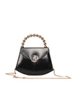 Black Celeste Mini Top Handle Bag Source