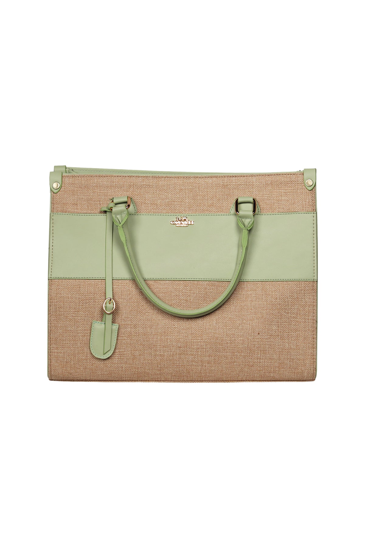 Pistachio Hazel Structured Handbag Source