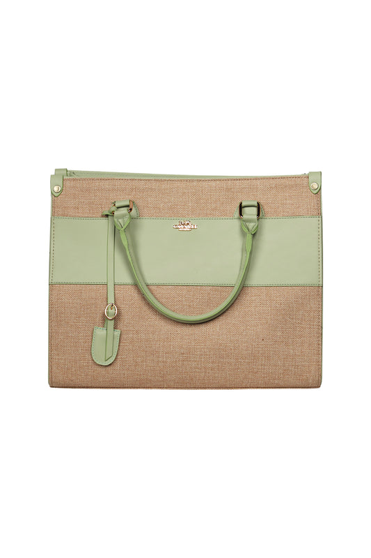 Pistachio Hazel Structured Handbag Source