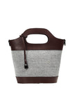 Ice Grey Basket Tote Source