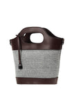 Ice Grey Basket Tote Source