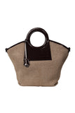 Espresso Havana Round Handle Tote Source