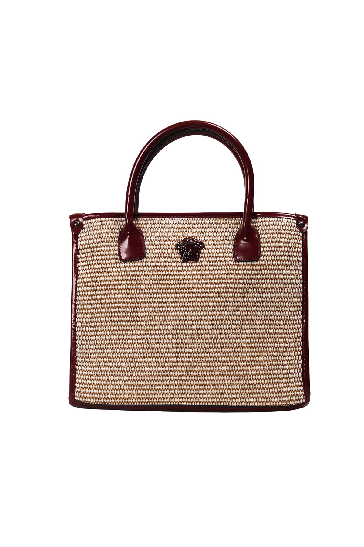 Wine Red Medusa Handbag Source