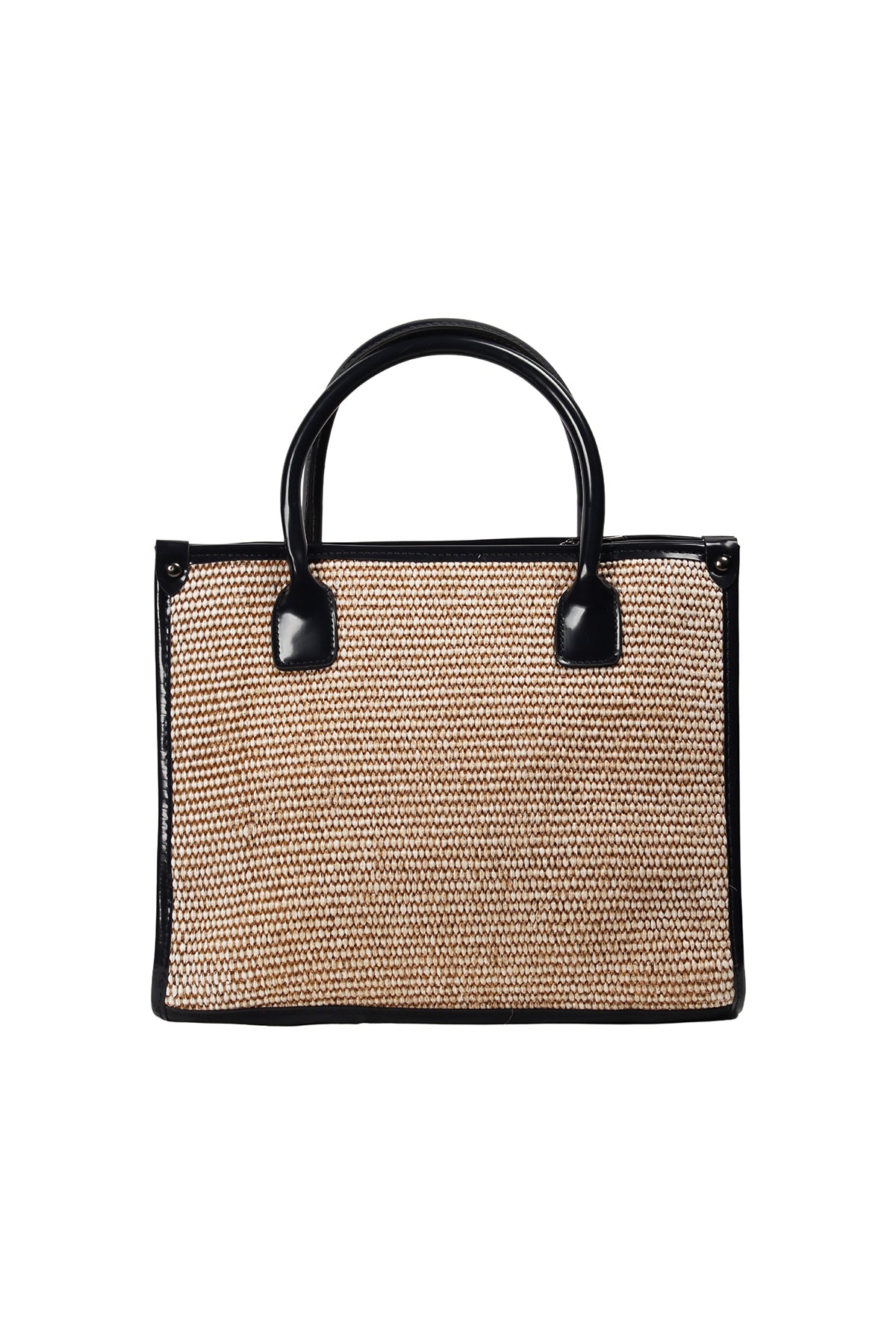 Beige Noir Medusa Handbag Source