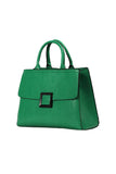 Emerald Python Bella Structured Handbag Source