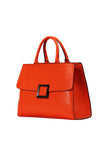 Fiery Orange Python Bella Handbag Source